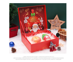 <strong>Wholesale</strong> Merry <strong>Christmas</strong> Folding <strong>Gift</strong> Box Santa Claus Father <strong>Christmas</strong> Jewelry Decorations Paper Cardboard Matt <strong>Gift</strong> Packing - Product Image 3