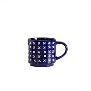Mug de voyage en céramique résistant à la chaleur avec couvercle anti-fuite et boîte cadeau à motif uni incluse pour les boissons en déplacement en extérieur - Product Image 1