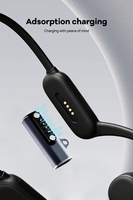 Adaptateur de charge magnétique Type C 2 broches 4 contacts pour écouteurs sans fil, montre connectée, tracker d'activité, connecteur de chargeur