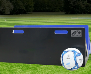 Tavola di Rimbalzo per Allenamento Calcio, Barriera Ostacolo, Attrezzatura per Agilità e Reattività, Tubo in Ferro e Rete in Poliestere, Portatile per Bambini/Giovani - Product Image 4