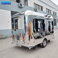 Grote Ruimte Mobiele Voedsel Trailer, Snack Voedsel Winkelwagen, Fast Food Truck kopen een food truck