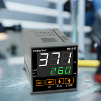 Controlador de Temperatura Industrial IP65 de Plástico con Baja Deriva a Baja Temperatura y Pequeño Exceso de Temperatura, PT100, Control PID Digital con Doble Pantalla