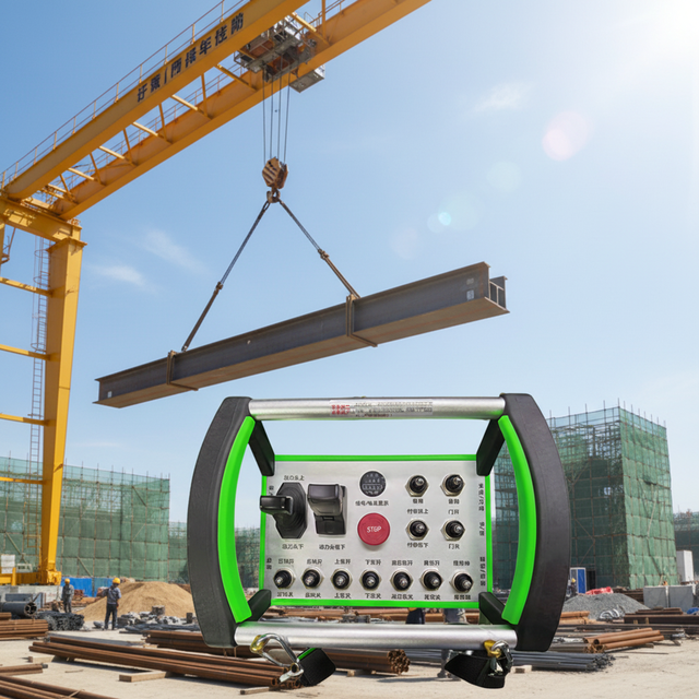 Wireless Radio Remote Control for Cranes High Standards and Performance in the Field of Industrial Control Systems DC 12V 24V
