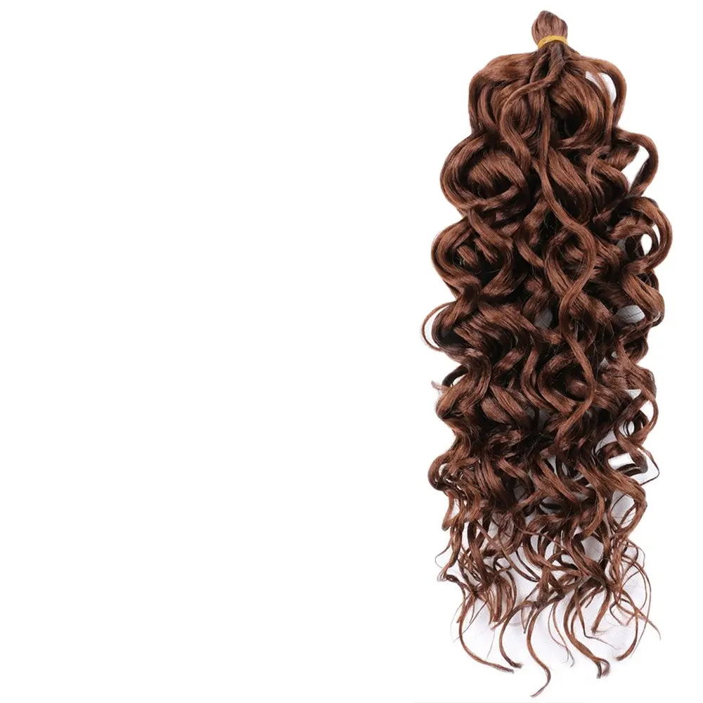 HAWALL Hula Hawaiian Curl Wig Crochet Hair in Straight Body Wave Yaki Kinky Curl Styles Transparent Lace Foreign Trade Borders