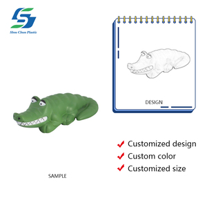 ลูกบอลบีบคลายเครียดรูป<span class=keywords><strong>จระเข้</strong></span>การ์ตูน พิมพ์โลโก้ตามสั่ง ขายส่ง ของเล่นบีบรูปสัตว์ <span class=keywords><strong>โฟม</strong></span> PU ของขวัญส่งเสริมการขาย บรรเทาความวิตกกังวล - Product Image 2