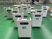 Batteries solaires domestiques LFP Lifepo4 haute efficacité 16 kWh 51,2 V 314 Ah, système de stockage d'énergie solaire domestique