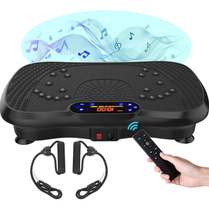 Macchina per esercizi a distanza con piastra vibrante per tutto il corpo con massaggio professionale crazy fit - Product Image 1