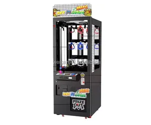 Игровой центр мини-ключ Мастер Игровой Автомат 9 слотов аркадный черный мини-KeyMaster приз выкупление навыков игровой приз торговый автомат