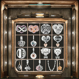 Bracelet à breloques en argent 925 populaire avec zircon romantique, breloque en forme de trèfle <span class=keywords><strong>porte</strong></span>-<span class=keywords><strong>bonheur</strong></span>, perle pour la fabrication de bijoux DIY - Product Image 3