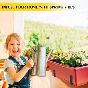 Cửa sổ planter hộp chân đế có thể điều chỉnh Heavy Duty Wall Mount Cửa Sổ Hoa hộp ngoài trời với Bracket (6 để 12 trong) - Product Image 4