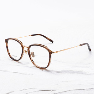 Gafas de Titanio con Montura Ovalada Completa, Color Sólido, Unisex, Ligeras, para Corrección de la Visión en Adultos - Product Image 2