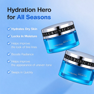 Crema Facial con Ácido Hialurónico Skin Comfort, Acetato de Escualano, Lactobacillus Ferment Lysate, Suministra Humectación - Product Image 4