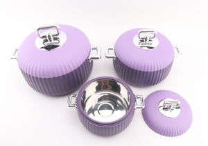 2025 새로운 디자인 하이 퀄리티 3 개 세트 1.0L + 2.0L + 3.5L 절연 식품 용기 캐서롤 따뜻한 냄비 - Product Image 5