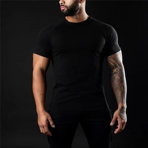 Camisetas Deportivas para Hombre, Personalizables, Tallas Grandes, Antiencogimiento, Transpirables, Ecológicas, de Secado Rápido, Cuello Redondo, para Entrenamiento en el Gimnasio - Product Image 2