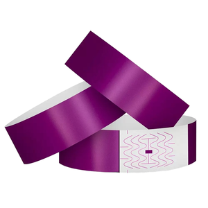 Dupont Synthetic Paper Disposable <b>Bracelet</b> <b>Red</b> Nautical Style Environmental Friendly Promotional Children's Amusement Wristband - Product Image 1