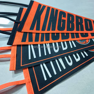 ธงและป้ายสักหลาดสั่งทำ - ขายส่งจากโรงงานสำหรับกีฬา, โฆษณา, ธงมอเตอร์ไซค์, ป้ายกิจกรรมและงานอีเวนต์ - Product Image 3