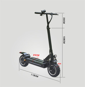 Trottinette électrique en Australie / Trottinette électrique Fat Bike / Trottinette électrique à 3 roues avec <span class=keywords><strong>remorque</strong></span> de transport - Product Image 5