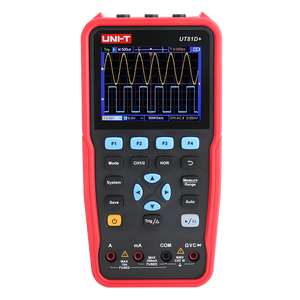 UNI-T UT81+ ซีรีส์ออสซิลโลสโคปมัลติมิเตอร์ความละเอียดสูง UT81A+ UT81B+ UT81C+ UT81D+ UT81+ พร้อมออสซิลโล UT81+ พร้อมออสซิลโล - Product Image 1