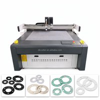 Couteau vibrant CNC pour le découpage de grafit flexible et fragile et de joints d'étanchéité composites renforcés, résout le problème des éclats et des projections de poudre