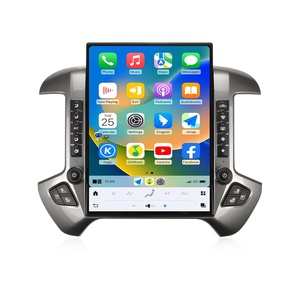 15.6" Tesla Screen For Chevrolet Sliverado GMC Sierra Denali 2014 2018 Multimedia Android Radio Auto Headunit Carplay Navigation - Product Image 1