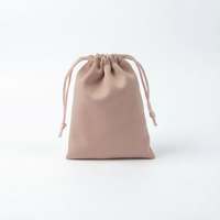 Sac à cordon personnalisé en toile de lin et coton recyclable pour cadeaux, bijoux, chaussures, chaussettes