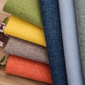 100% Polyester Plain <strong>Burlap</strong> <strong>Fabric</strong> Yarn <strong>Dyed</strong> for Handbag Home Textile Car Cover Linen Weft Knitted Pillow Wholesale Woven <strong>Fabric</strong> - Product Image 3