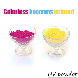 Pigment photochromique sensible à la lumière UV, poudre changeante de couleur <span class=keywords><strong>pour</strong></span> la résine, le plastique, l'impression <span class=keywords><strong>textile</strong></span>, l'artisanat des ongles, l'encre silicone, le revêtement - Product Image 3