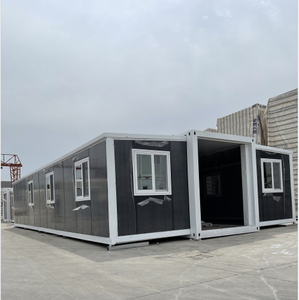 Maisons préfabriquées modulaires mobiles personnalisables sur roues, caravane 2 chambres, maisonnette de luxe 4 chambres, bureau extensible - Product Image 3