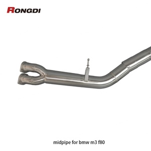 Tubo de Escape Central Individual de Alto Rendimiento SS 304 para BMW F80 M3 F82 M4 S55 3.0T 2014-2020 - Product Image 3