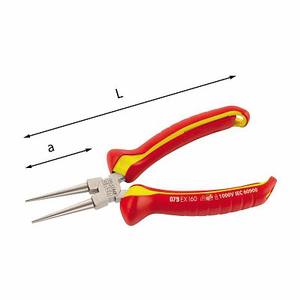 079 Ex 160mm Insulated Needle Nose Pliers 1000V Iec 60900 Electrical Repair <b>Tools</b> - Product Image 1