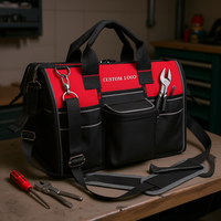 Sac à outils d'électricien de qualité supérieure, robuste, imperméable, grande capacité, multi-compartiments, garantie de 3 ans, personnalisable, OEM