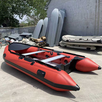 Bateau de pêche pliable gonflable en PVC, couleur camouflage, homologué CE, à vendre