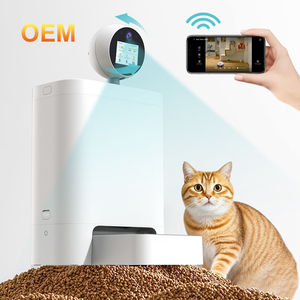 Comedero Automático de Lujo con Cámara HD de 3 Megapíxeles, WiFi 2.4G/5G, Aplicación, Carga por Batería, Pantalla LCD, Programación de Alimentación, Dispensador de Comida - Product Image 1