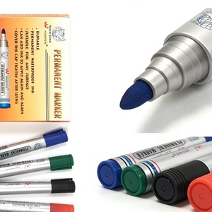 Permanent Markers Waterproof Long Lasting Multi-Surface Round Tip Permanent Markers Non-Fading for <b>Office</b> School - Product Image 5