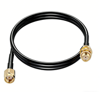 CYXS SMA-J/SMA-K-L1 Câble de raccordement coaxial RF mâle-femelle à faible perte avec conducteur en cuivre plaqué or