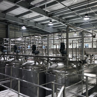 Réacteur d'hydrolyse enzymatique et cuve de fermentation pour le traitement des produits laitiers, des protéines et du collagène