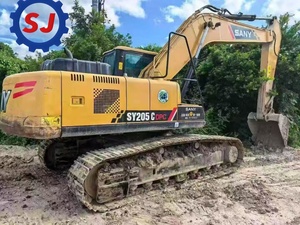 เครื่องจักรก่อสร้างมือสอง Sany 205C DPC รถตักดินแบบตีนตะขาบ รถขุดดินอเนกประสงค์ ขายในราคาถูก - Product Image 3