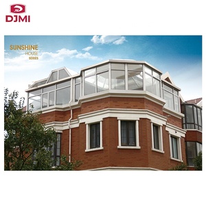 Marca nueva pendiente <span class=keywords><strong>techo</strong></span> conservatorio de jardín de invierno <span class=keywords><strong>terraza</strong></span> acristalada - Product Image 4