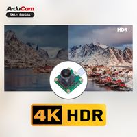 Cámara MIPI 4K HDR B0586 de Alta Velocidad con ISP Integrado para NVIDIA Jetson Orin Nano/NX B0586 de Alta Resolución