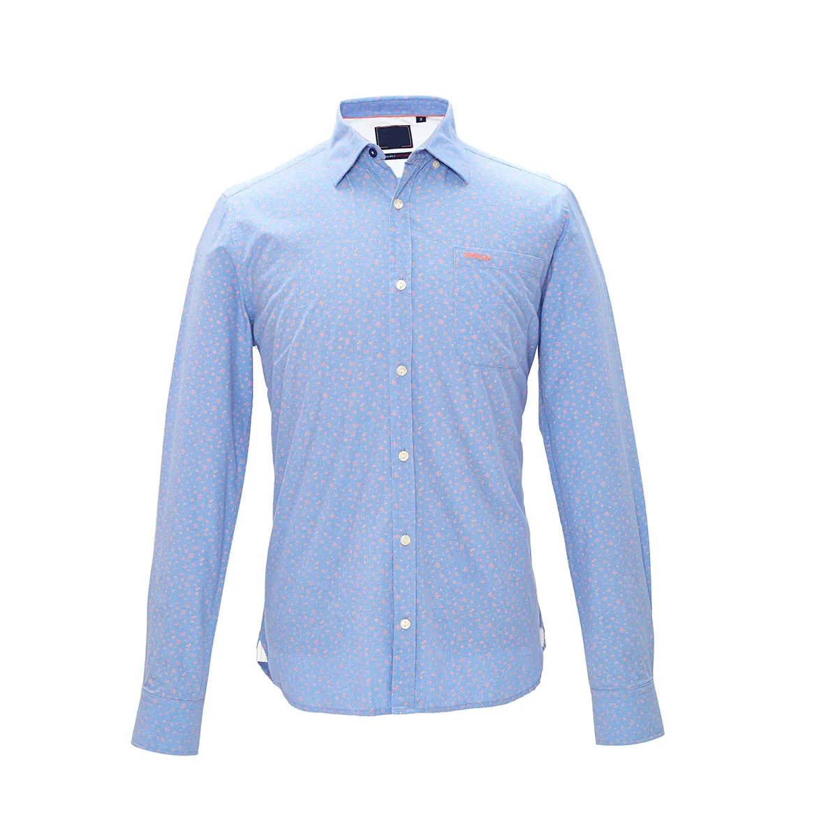 2021 Casual Cotton Mens Shirts, Custom Warm Men Print Shirts For Men Full Sleeve