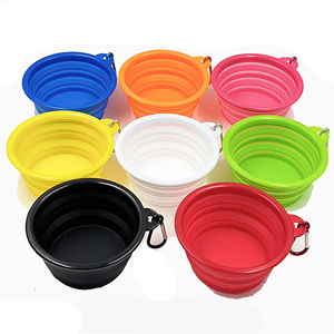 Silicone Pet Bulk Collapsible <b>Dog</b> Cat <b>Travel</b> <b>Bowl</b> - Product Image 4