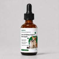 Complément alimentaire liquide Waylemo pour chiens et chats souffrant d'anémie, lactoferrine favorisant la production de cellules sanguines, 60 ml