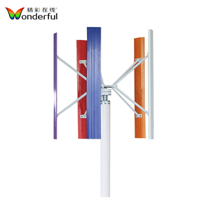 เครื่องกำเนิดไฟฟ้ากังหันลมพลังงานแสงอาทิตย์ไฮบริดพลังงานลม10KW 5KW 96V รอบต่อนาทีต่ำ48V WON-WT-VH5000 1kW ลมพลังงานแสงอาทิตย์ไฮบริด - Product Image 2