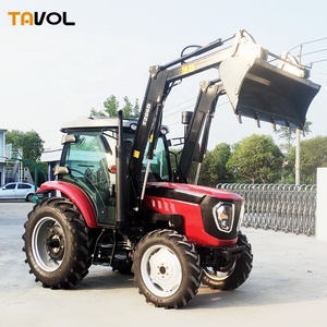 Tracteur agricole TAVOL 4x4 à transmission par engrenages, avec moteur puissant de 90 CV, pompe et boîte de vitesses, pour usage agricole, fourni par l'usine - Product Image 3