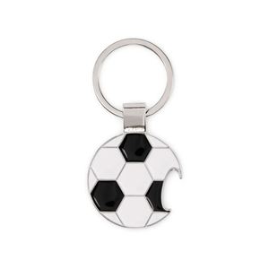 Llavero Metálico con Forma de Balón de Fútbol de la Copa de Europa y el Mundial, con Destapador de Botellas, Recuerdo para Fanáticos, Eventos Deportivos, Regalo Perfecto - Product Image 1