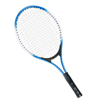 Raquette de tennis pour enfants Terrabond Blue Diamond, portable, légère, de haute qualité, écologique, poignée en nylon et bois, absorption des chocs