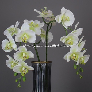 Orquídea Phalaenopsis Artificial de 92 cm con Tacto Real, 9 Cabezas, Orquídea Mariposa con Tallo Flexible para Decoración de Bodas y Hogar de Lujo - Product Image 5
