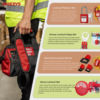 Kits de verrouillage de sécurité BOZZYS pour empêcher une utilisation accidentelle Verrouillage électrique personnel Loto pour une maintenance pratique