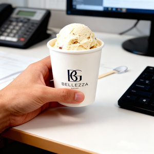 Novedades: Tarrinas de Papel para Helado de Gran Capacidad, Personalizables, Reciclables y de Grado Alimenticio para Cafeterías y Comida para Llevar - Product Image 2