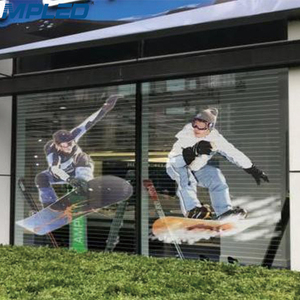 Bảng LED Phim Gắn Trên Kính Màn Hình LED Trong Nhà MPLED Trong Suốt Nhiều Màu - Product Image 3